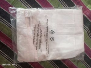 White Cutout Wide Leg Pants