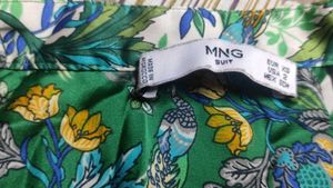 Floral Print Green Top