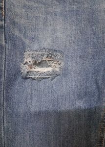 Ripped Wide Leg Jeans