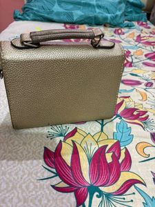 Golden Sling bag Without Strip