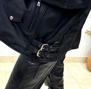 Heavyweight Biker Leather Jacket