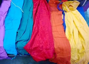 3 Or 4 Used Colorful Peticoats (Set Of 12)