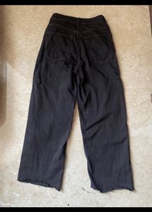 Vintage 1990s Y2K LA Black denim Jeans high Waist