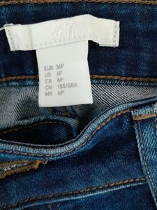 H&amp;M Dark Blue Jeans ( Womens )