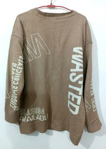 Korean Style Printed Sweatshirt 📦