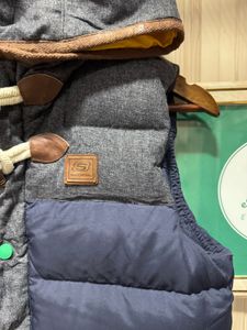 Skechers Unisex Padded Navy Blue Puffer Vest