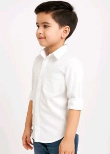 Boy&#39;s White Dress Shirt