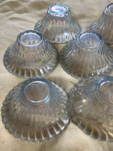 Set of 6 Glass Bowls