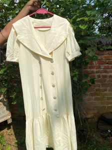 Butter Yellow Dress