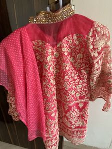 Pink Polka Dot Palazzo Pants