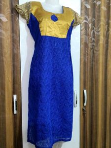 Blue &amp; Gold Dress