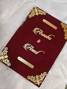 Nikah Nama Booklet