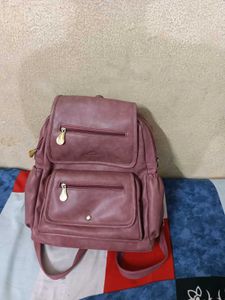 Light Pink College Bag