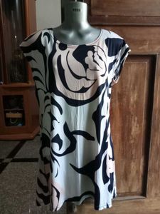 set of 2 Printed Dress, long short