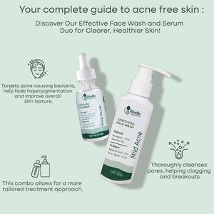 Facewash Cleanser And Serum For All Skin Type