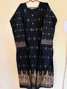 Black Silk Kurti