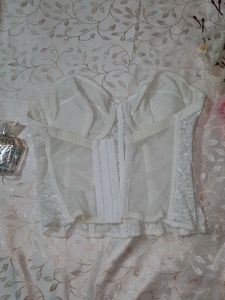 Lace Bustier Top