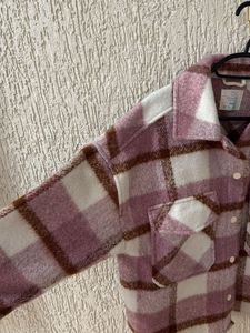 Pink Plaid Shacket