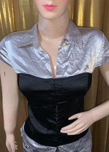 Two-Tone Blouse Corset