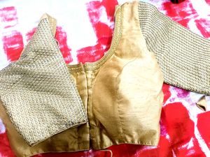 Shimmery Padded Blouse