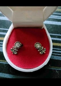Combo Of 2 Silver Look Alike Earrings