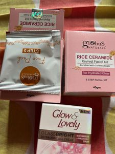 Facial Kit & Glow Cream