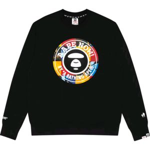 AAPE EMBLEM LOGO SWEATSHIRT