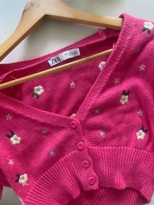 Zara Floral Cardigan