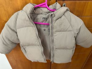 Zara Comfy Feather Outerwear