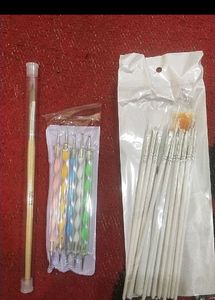 Nail Art Brush and Dotting Tool Set
