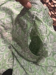 Leaf Print Palazzo Pants