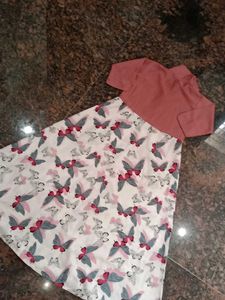 Butterfly Print Dress