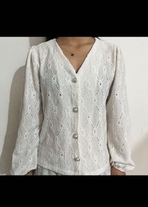 Tops ( Button Down Full Sleeves Blouse )