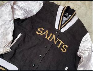 2000 NFL X  Reebok Saints Varsity Jacket