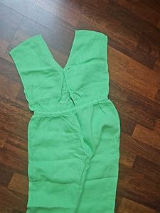 Linen Zara Jumpsuit For Girls 11 To 13 Yrs
