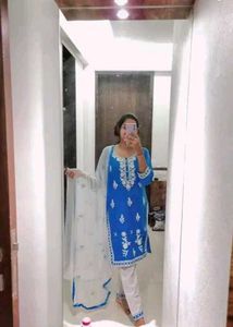 Elegant Embroidered Kurta Set
