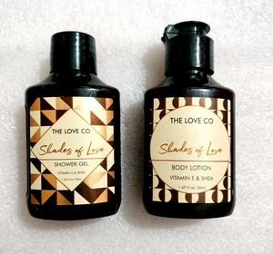 Shades Of Love Shower Gel & Body Lotion Combo.