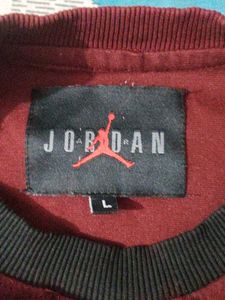 Jordan 34 Maroon Sweatshirt