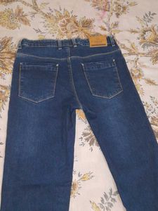 Dark Blue Denim Jeans