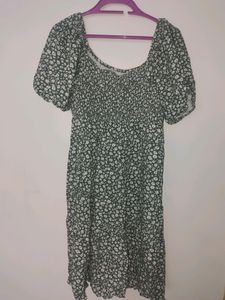 Zudio Green Dress