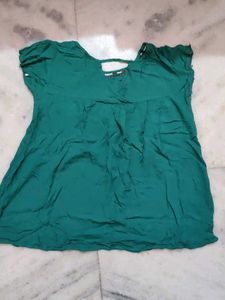 Ajio Green Top