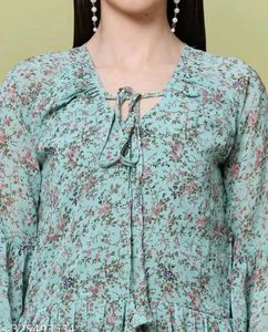 Floral Gown Partywear