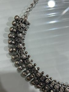 Oxidized German Silver Necklace