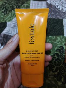 Foxtale Glow Sunscreen SPF 50