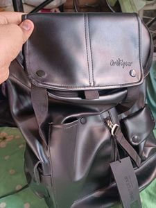 ORBITGEAR LEATHER BACKPACK