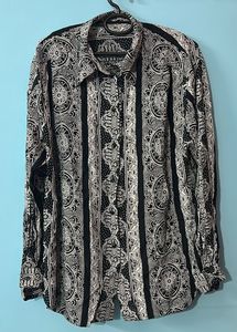 Patterned Long Sleeve Shirt