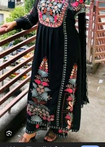 Elegant Embroidered Kurta Set