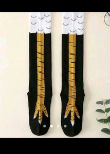 Funky Chicken Leg Socks