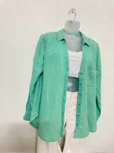 Papaya Y2k Korean Oversized Shirt