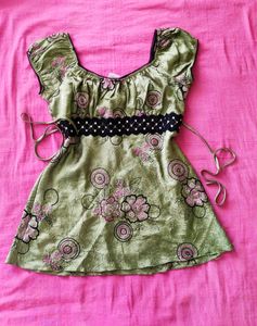 Fairycore Embroided Top